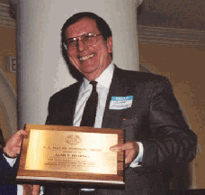 alan pisarski with award